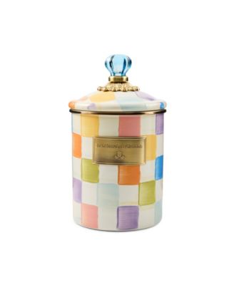 Confetti Check Medium Canister
