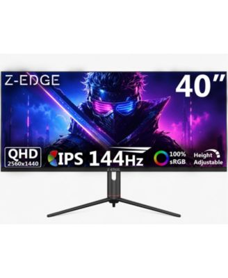 UG40S 40" 21:9 WQHD 3440x1440 144Hz 1ms IPS Gaming Monitor, FreeSync, Height/Tilt/Swivel Adjustable