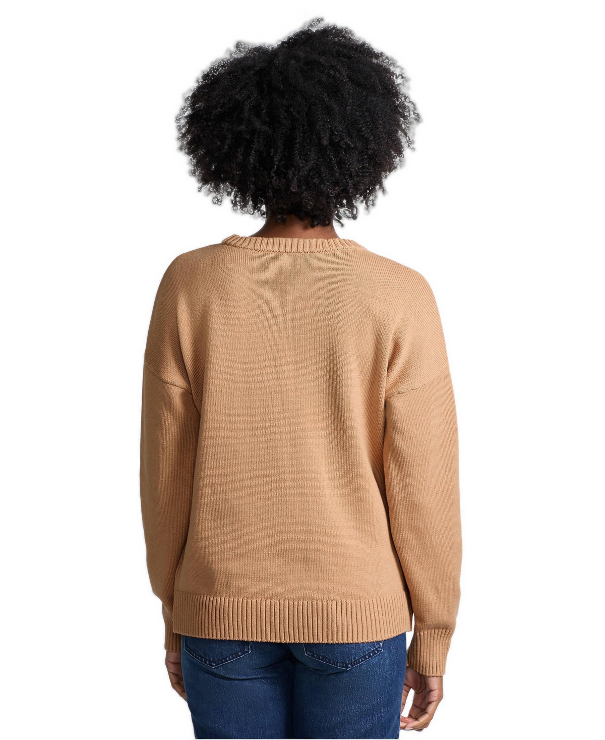 Lands' End Women's Drifter Jacquard Sweater