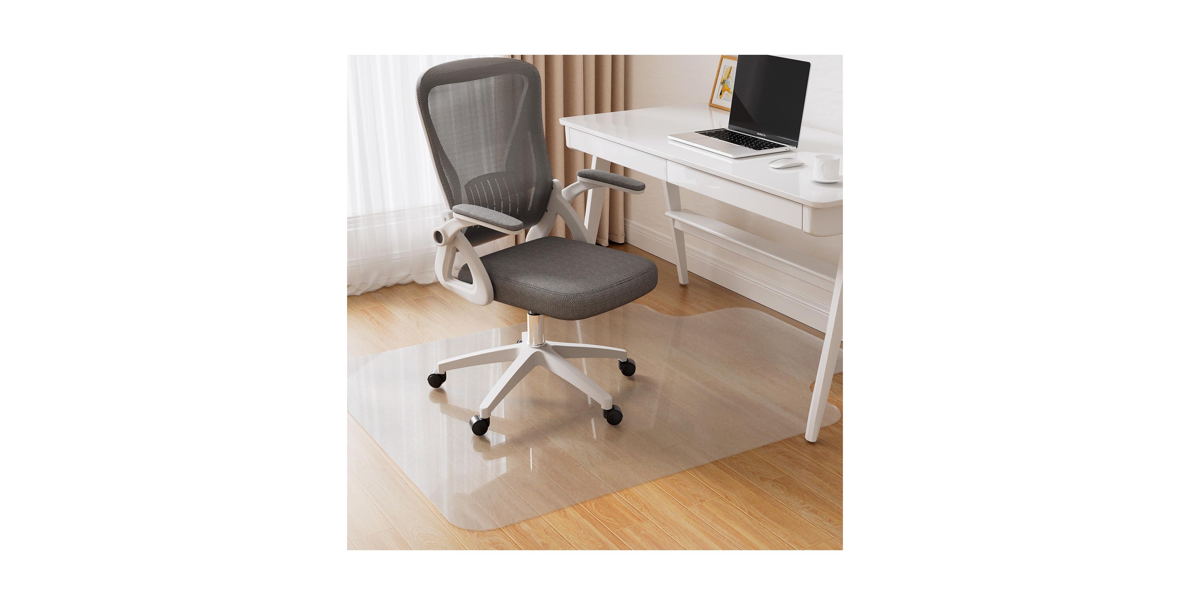 Danrong Office Chair Mat Hardwood Floor Protector Anti Slip Waterproof Durable