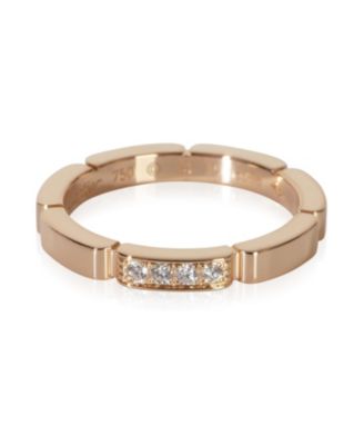 Rose Gold Diamond Maillon Panthere Band