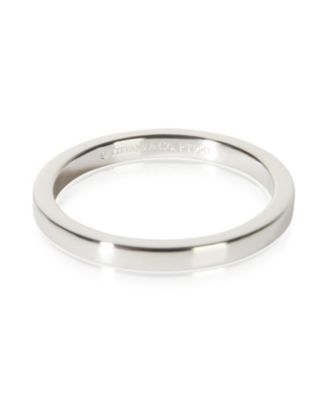 Platinum 2mm Flat Band