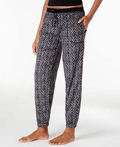 DKNY Printed Jogger Pajama Pants