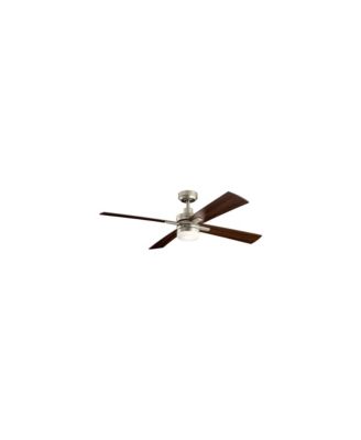 52 Lija Brushed Nickel Ceiling Fan with Blades