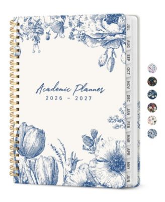Academic Planner Monthly Weekly Hardcover Organizer for School Office Home