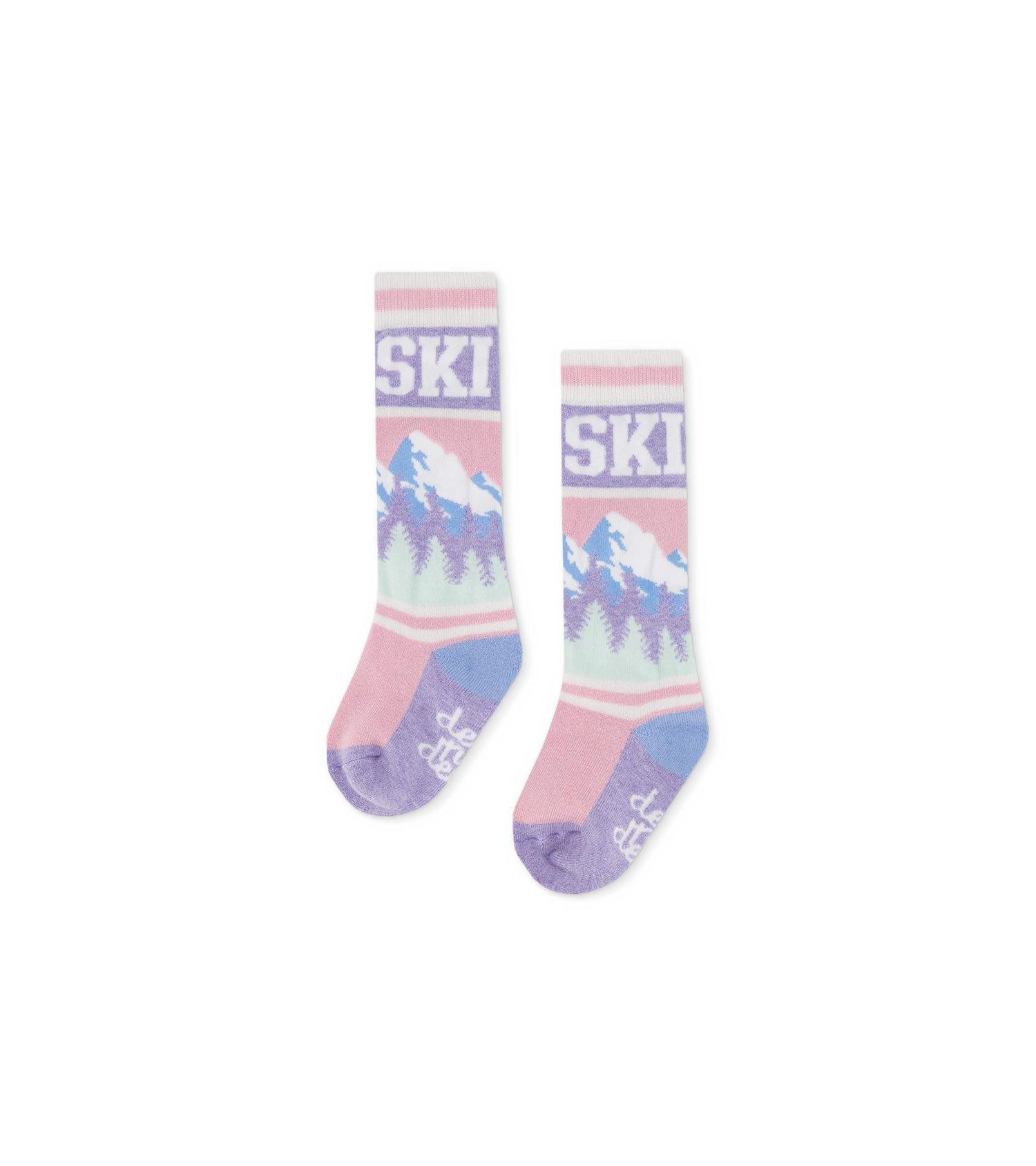 Girls' 4-16 Ski Merino Wool-Blend Mid-Calf Socks
