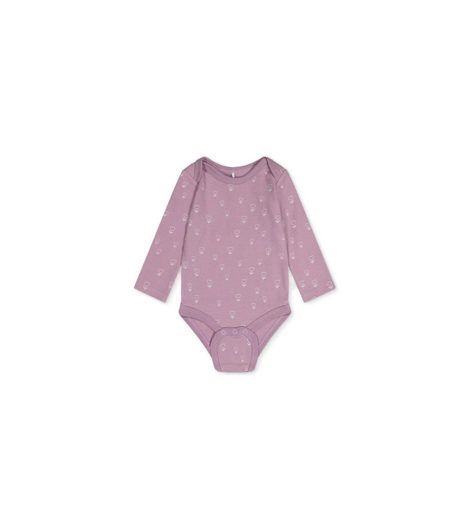 Baby Girls' Long-Sleeve Onesies, 3-Pack
