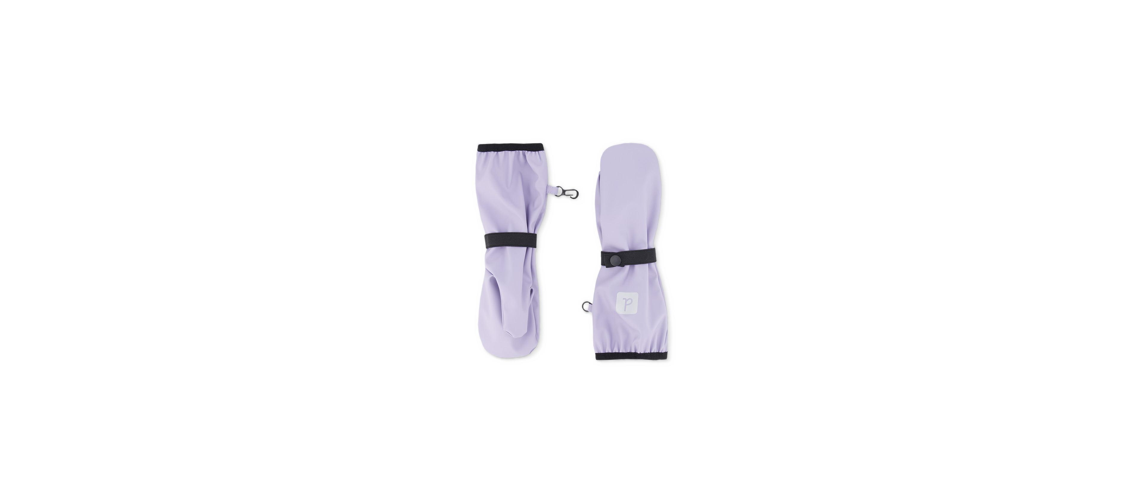 Deux par Deux Baby Girls Adjustable Rain Mittens