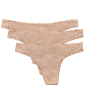 Mesh Hip G Sheer Low Rise Thong 3512P3, 3-Pack