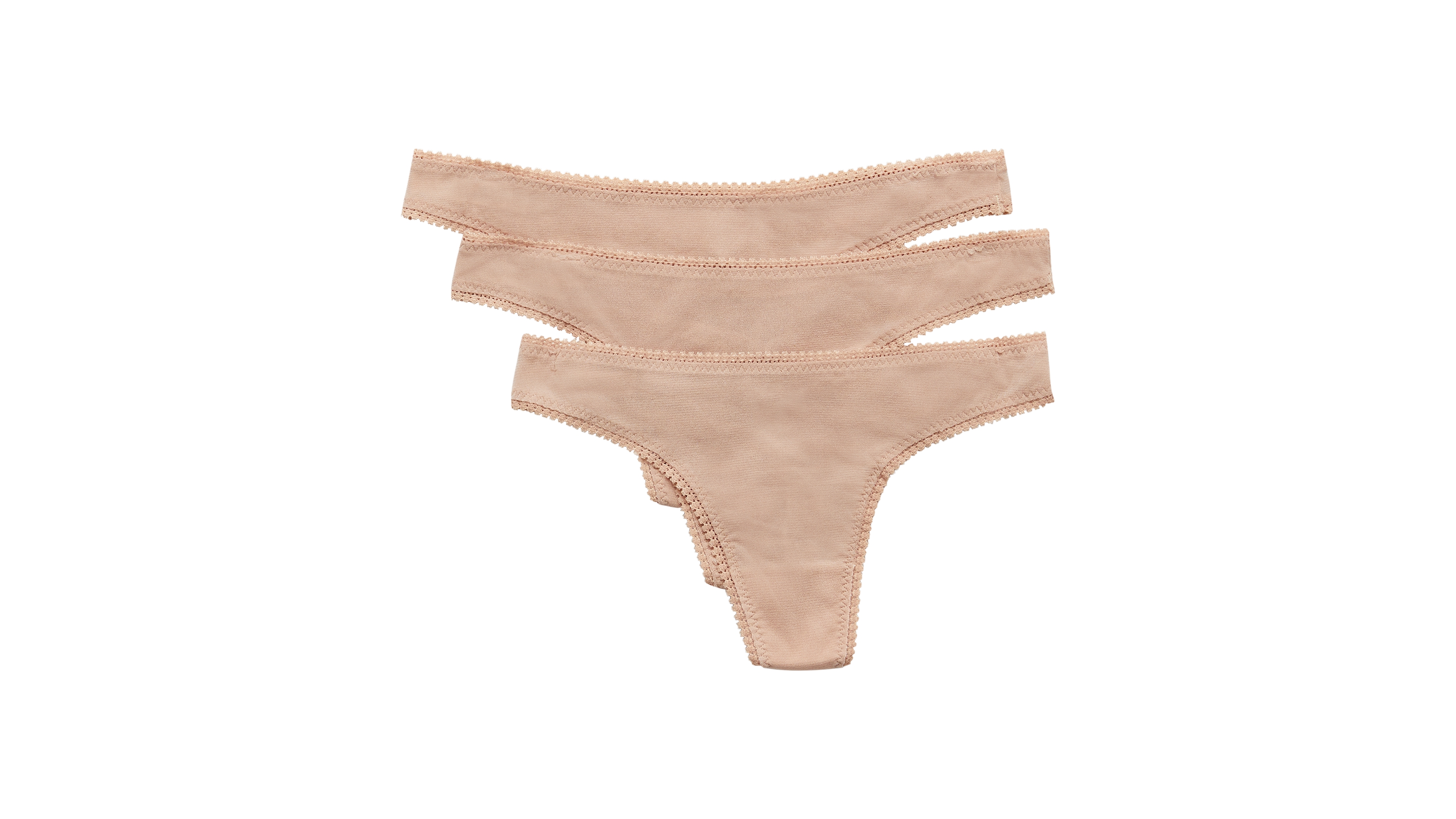 On Gossamer Mesh Hip G Sheer Low Rise Thong 3512P3, 3-Pack