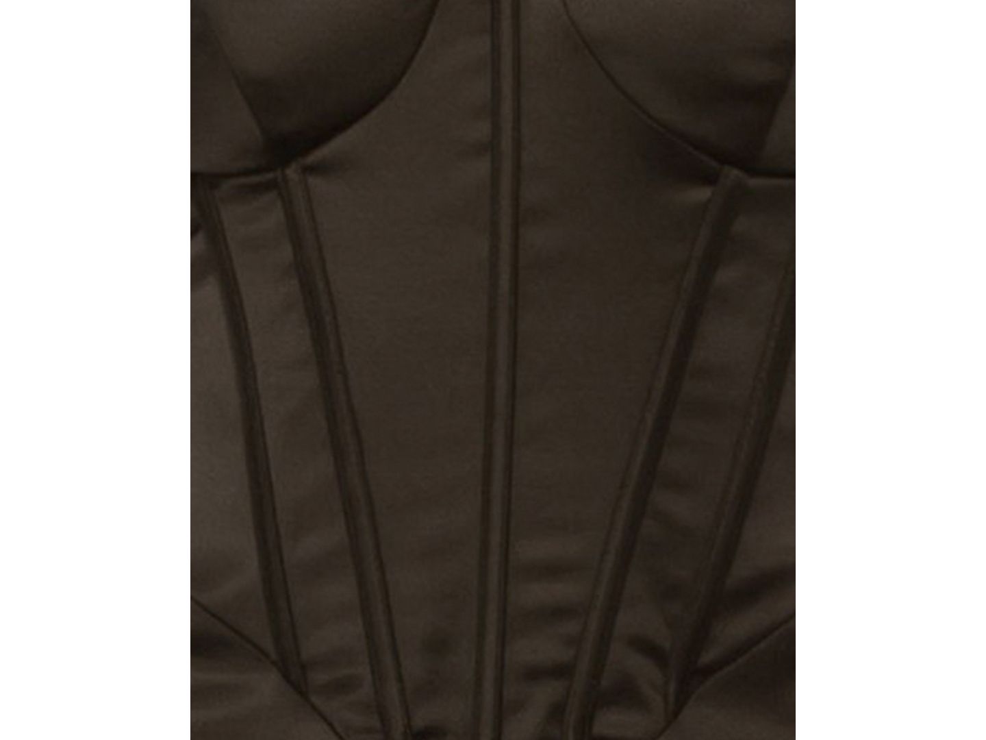 Женское платье Alex & Sophia Juniors' Off-the-Shoulder Satin Corset-Style Midi, цвет: Чёрный — фото 5