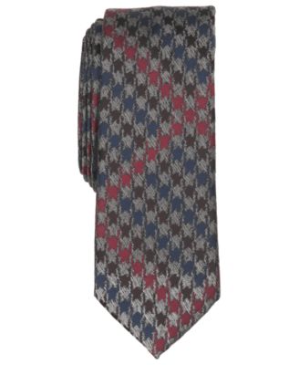 Men's Houndstooth Skinny Tie