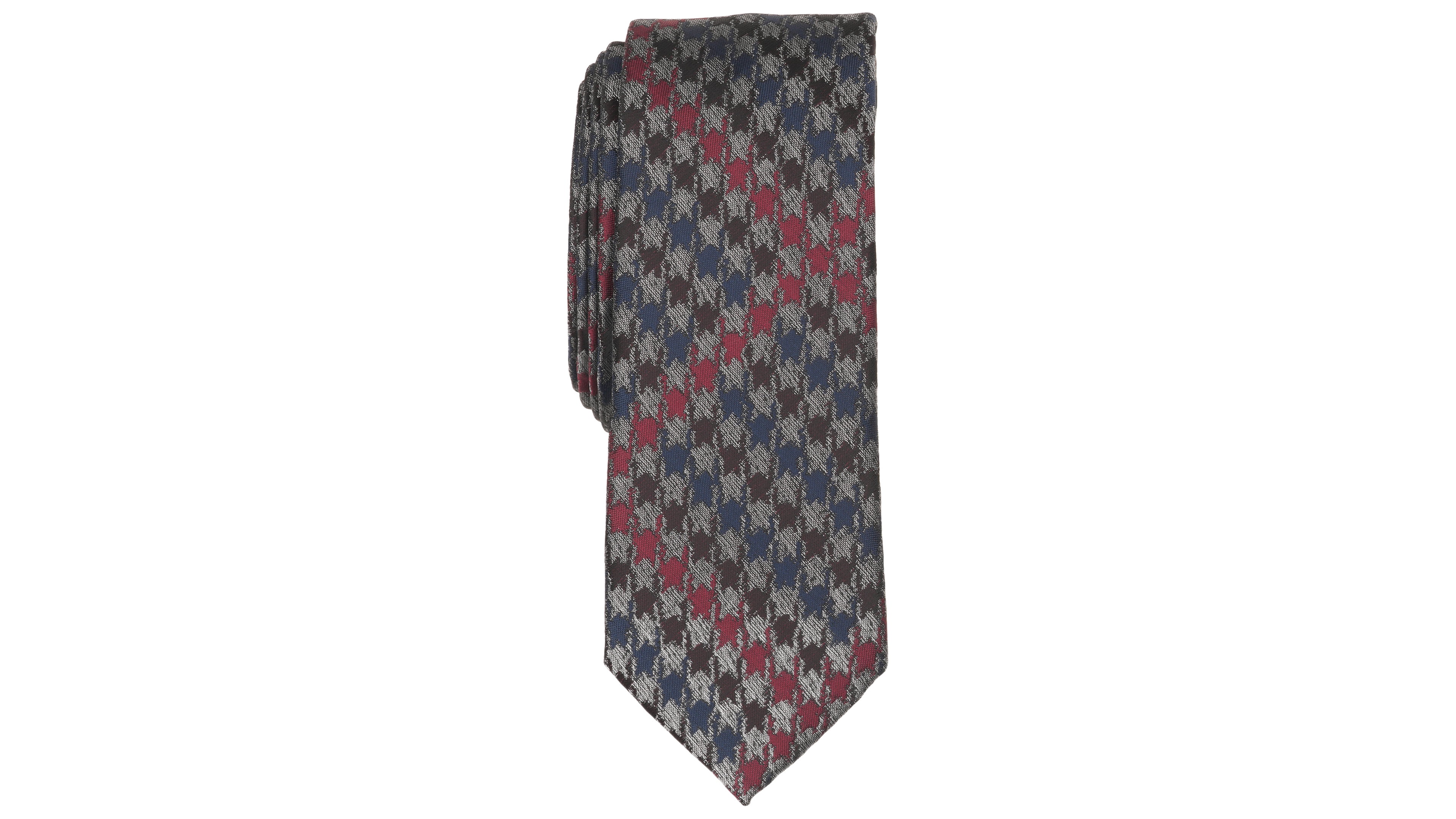 Bar Iii Men's Houndstooth Skinny Tie, Macy's Exclusive
