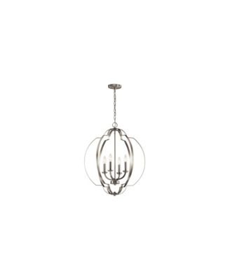 Voleta Nickel 22" Foyer Pendant