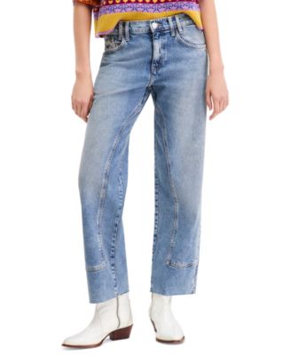 Women's We The Free Risk Taker Mid-Rise Straight-Leg Jeans