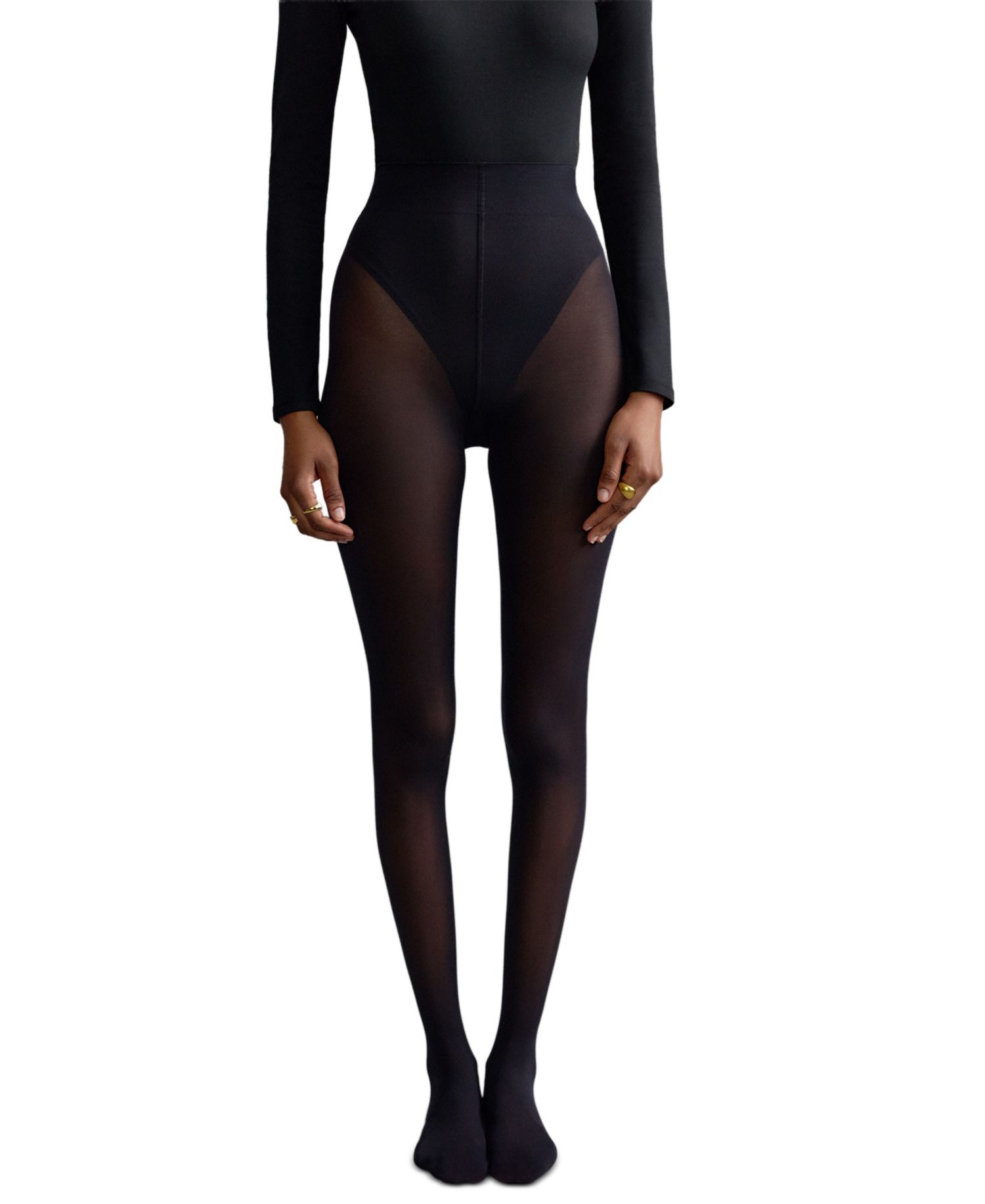 Women's 40 Denier Seamless Opaque Tights