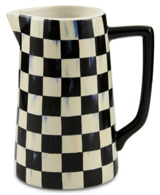 Courtly Check Farmhouse Pitcher