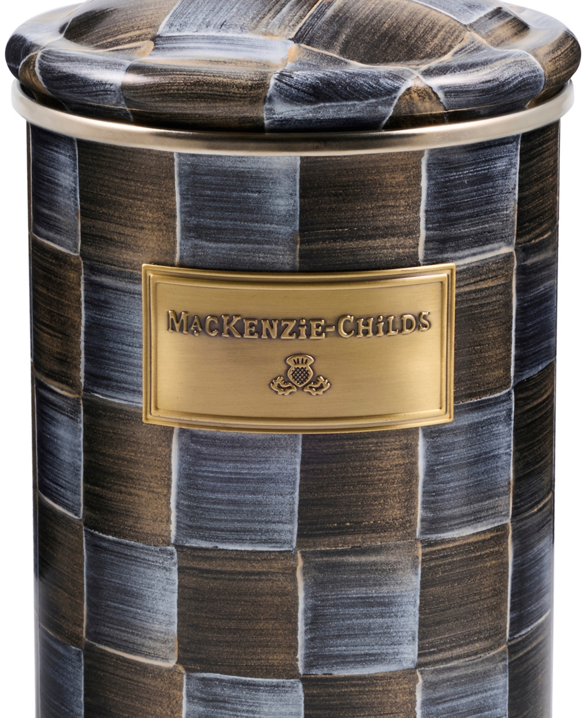 MacKenzie-Childs Sophisticheck Large Canister