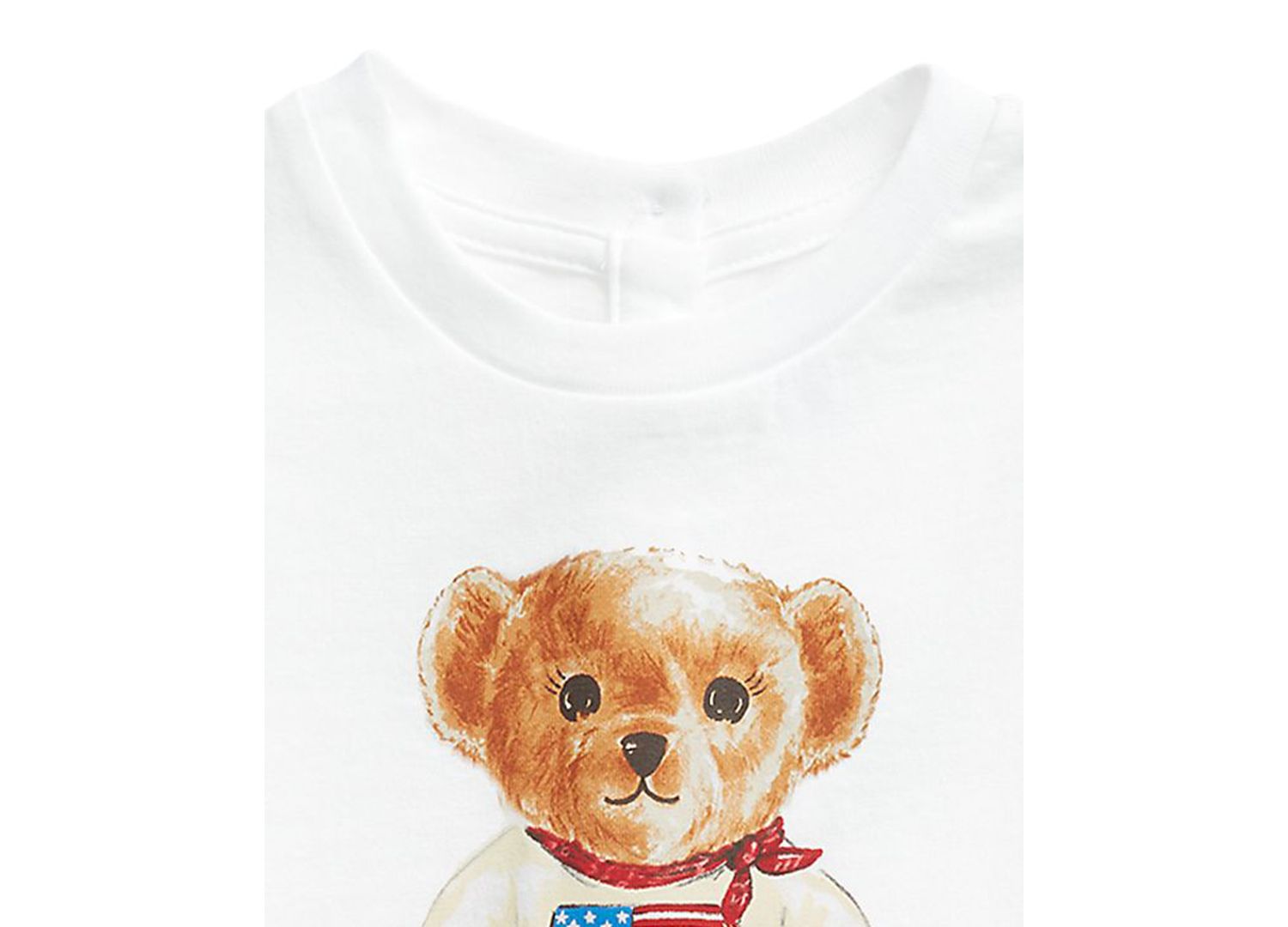 Baby Girls' Polo Bear Graphic Short-Sleeve T-Shirt