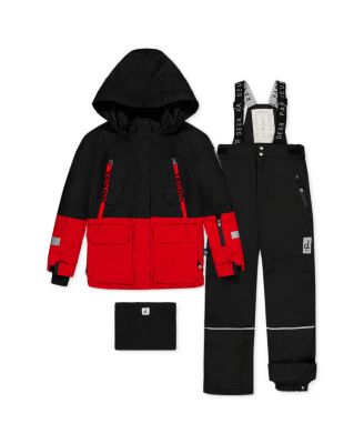 Toddler Boys' 2T-5T Teknik Insulated Hooded Jacket and Snow Pants, 2-Piece Set