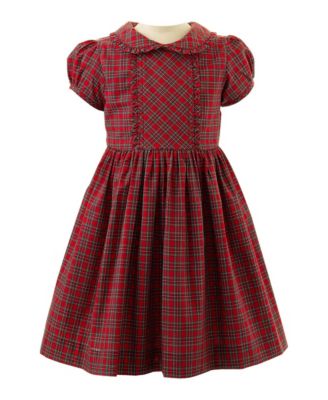 Girls' (2T-10) Tartan Frill Dress