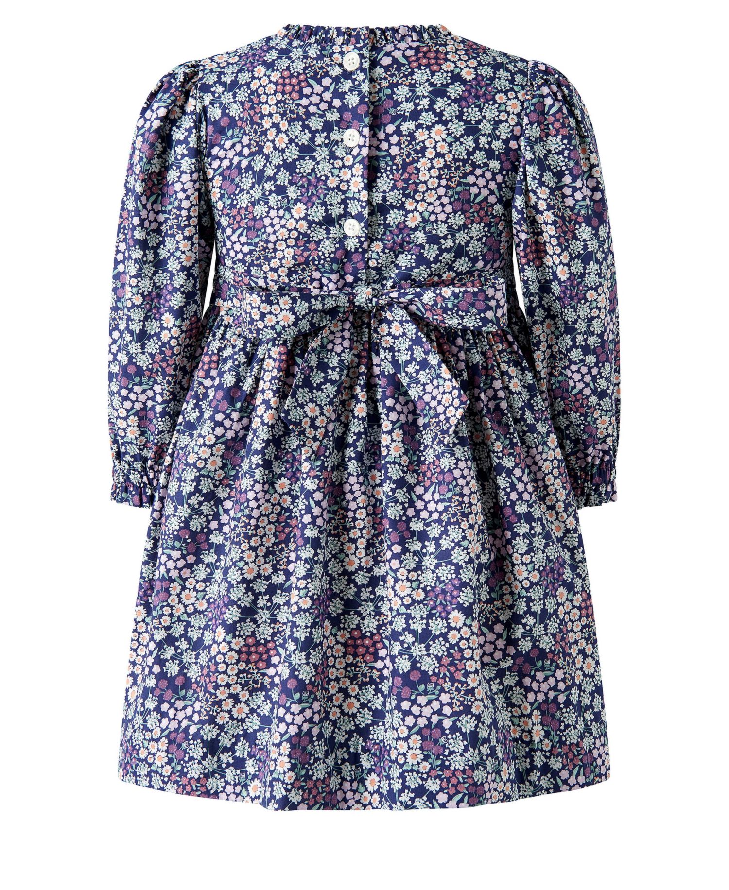 Toddler Girls' 2T-5T Wild Floral Long-Sleeve Fit & Flare Dress