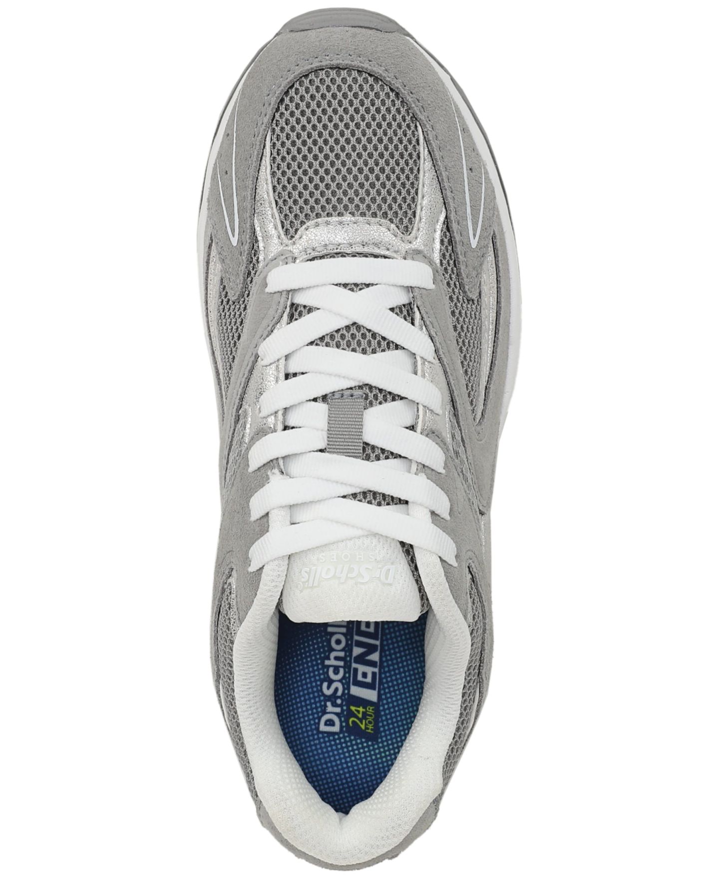 Женские кроссовки Dr. Scholl's High Energy Platform, цвет: Серый замшевый — фото 4