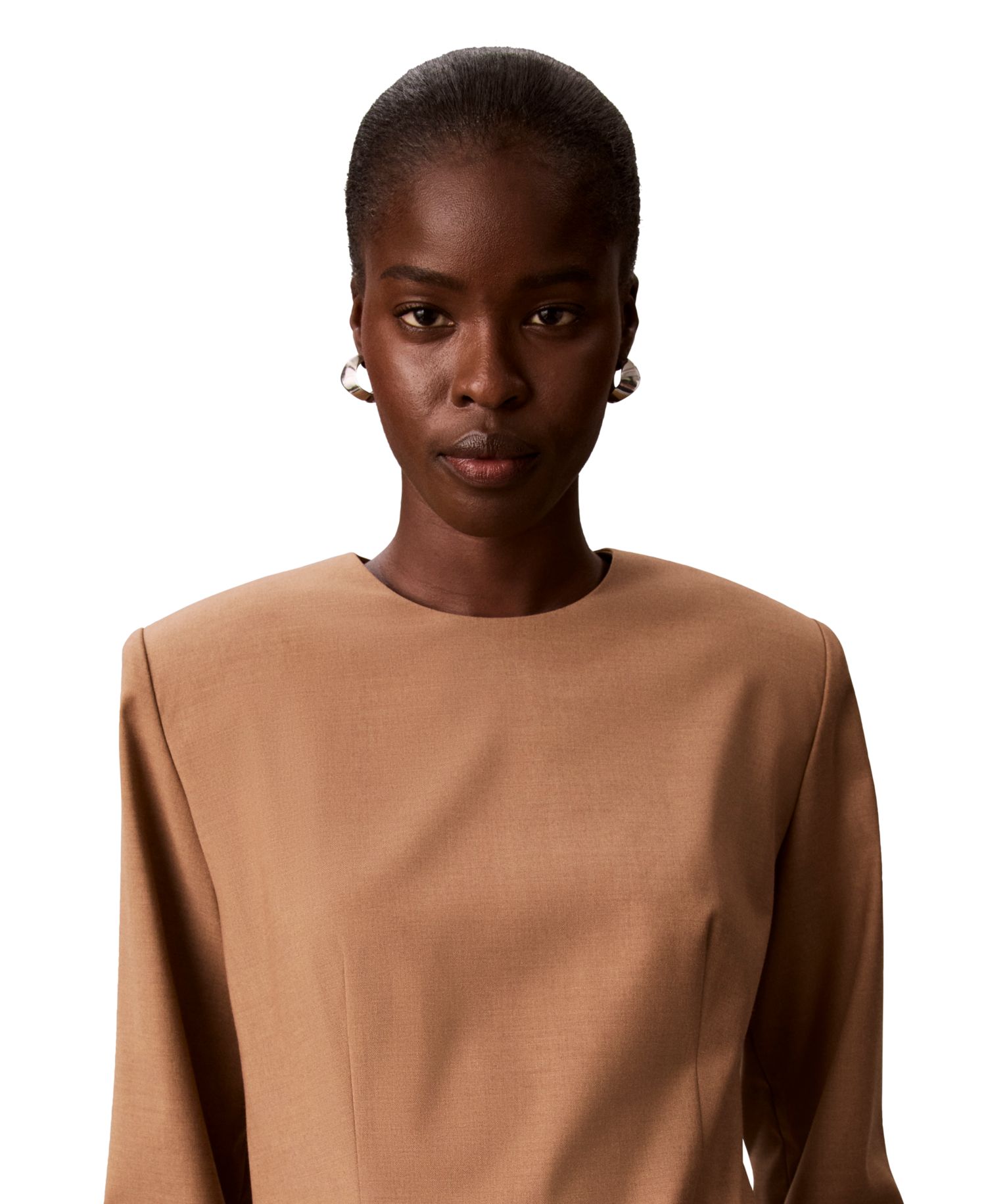 Women's Tailored Long-Sleeve Blouse