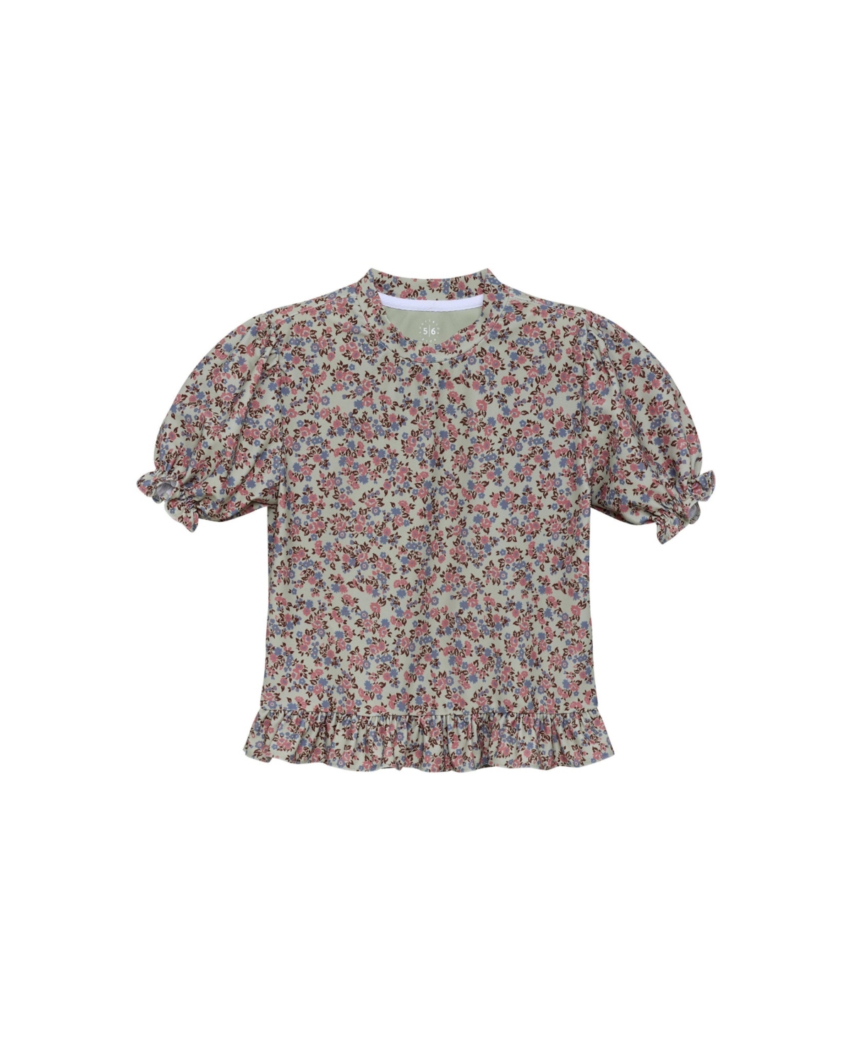 Courtside Kids Girls' 2-16 Ruffle Tee