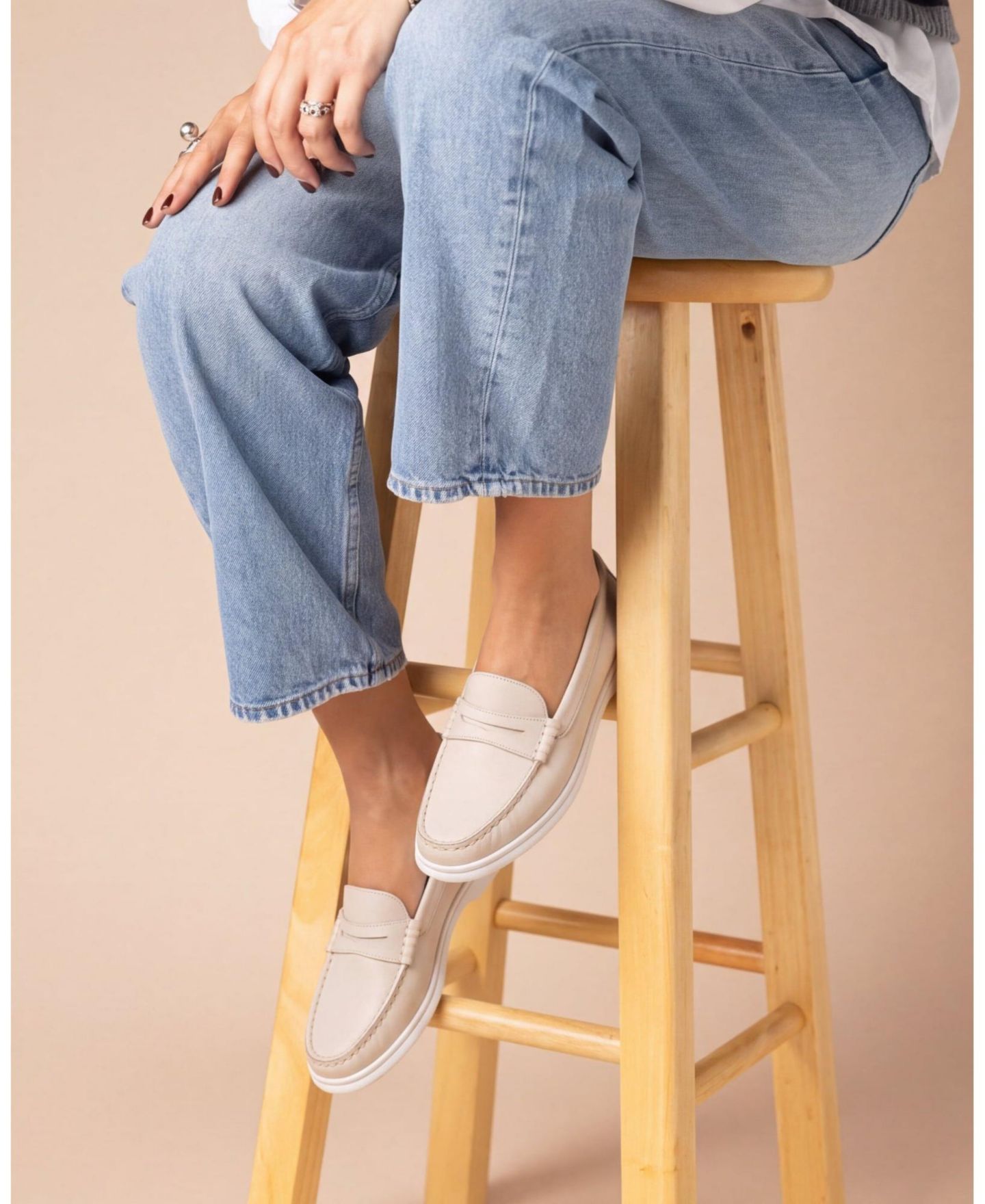 Обувь Menina Step Women's Nora Ivory Shoes, цвет: Слоновая кость — фото 15