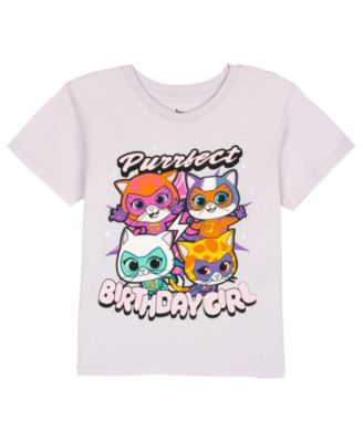 Girls' 4-16 Disney SuperKitties Birthday Graphic T-Shirt