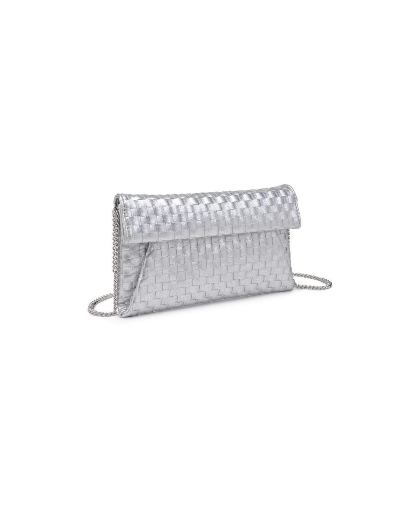 Женский клатч Moda Luxe Priscilla Clutch, цвет: Серебряный — фото 2