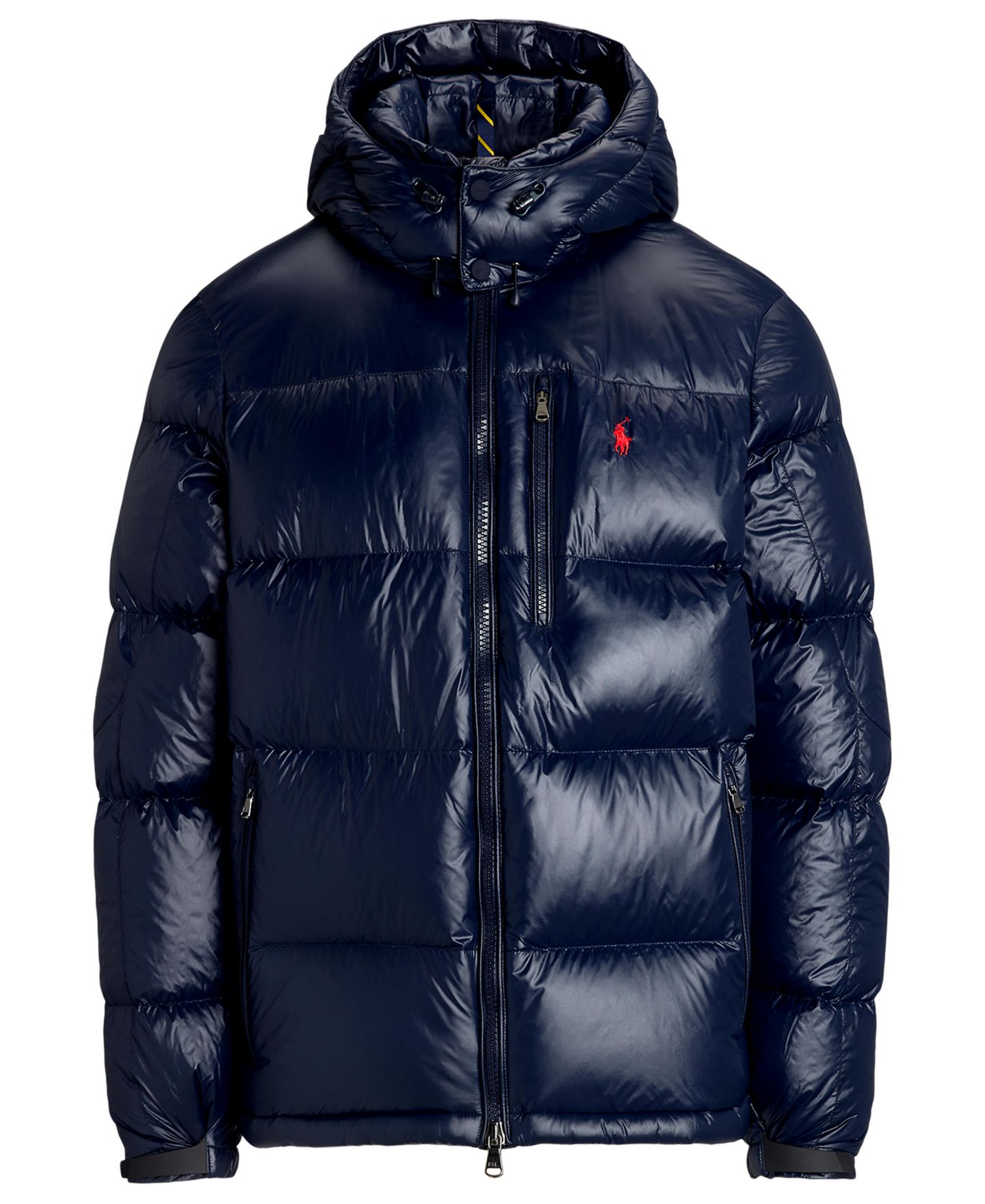 Мужская куртка Polo Ralph Lauren The Gorham Glossed Down, цвет: Тёмно-синий — фото 6