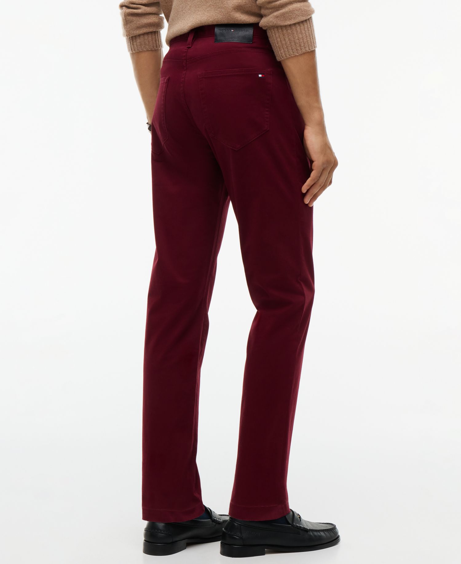 Men's Denton Straight-Fit Five-Pocket Stretch Twill Pants