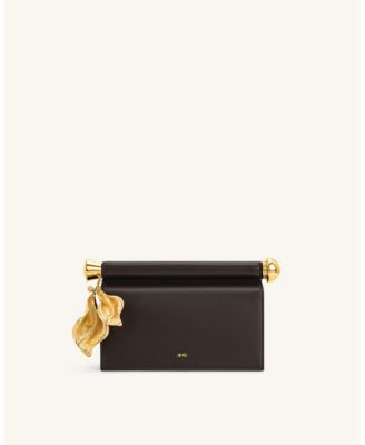 Holly Metal Pendant Clutch Handbag