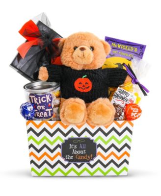 Trick- or- Treat Halloween Gift Basket, 5-Pieces