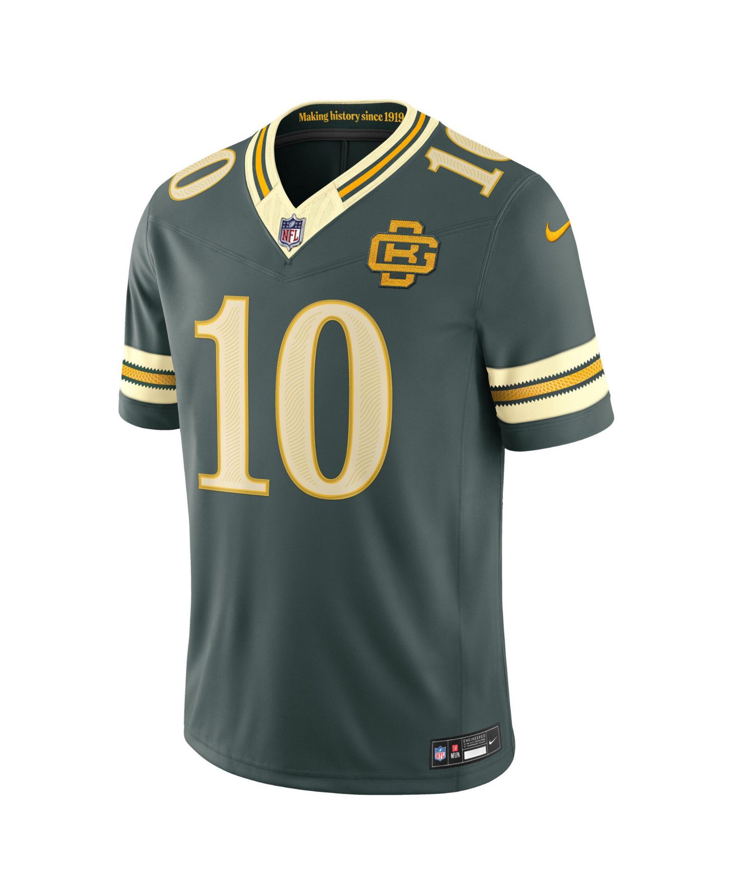 Men's Jordan Love Green Bay Packers 2026 Rivalries Collection Vapor F.U.S.E Stitched Limited Jersey