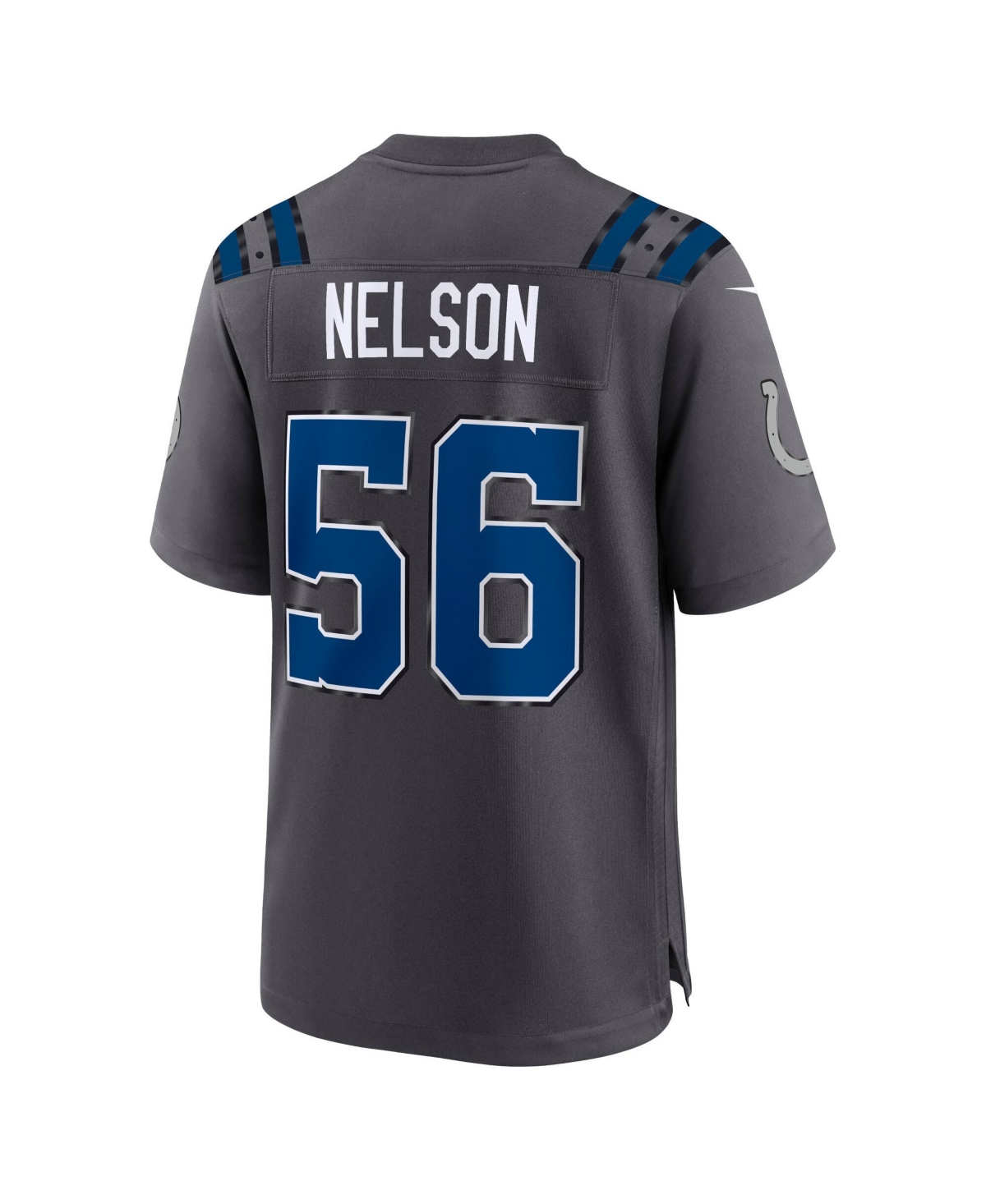 Nike Men's Quenton Nelson Anthracite Indianapolis Colts 2026 Rivalries Collection Game Jersey