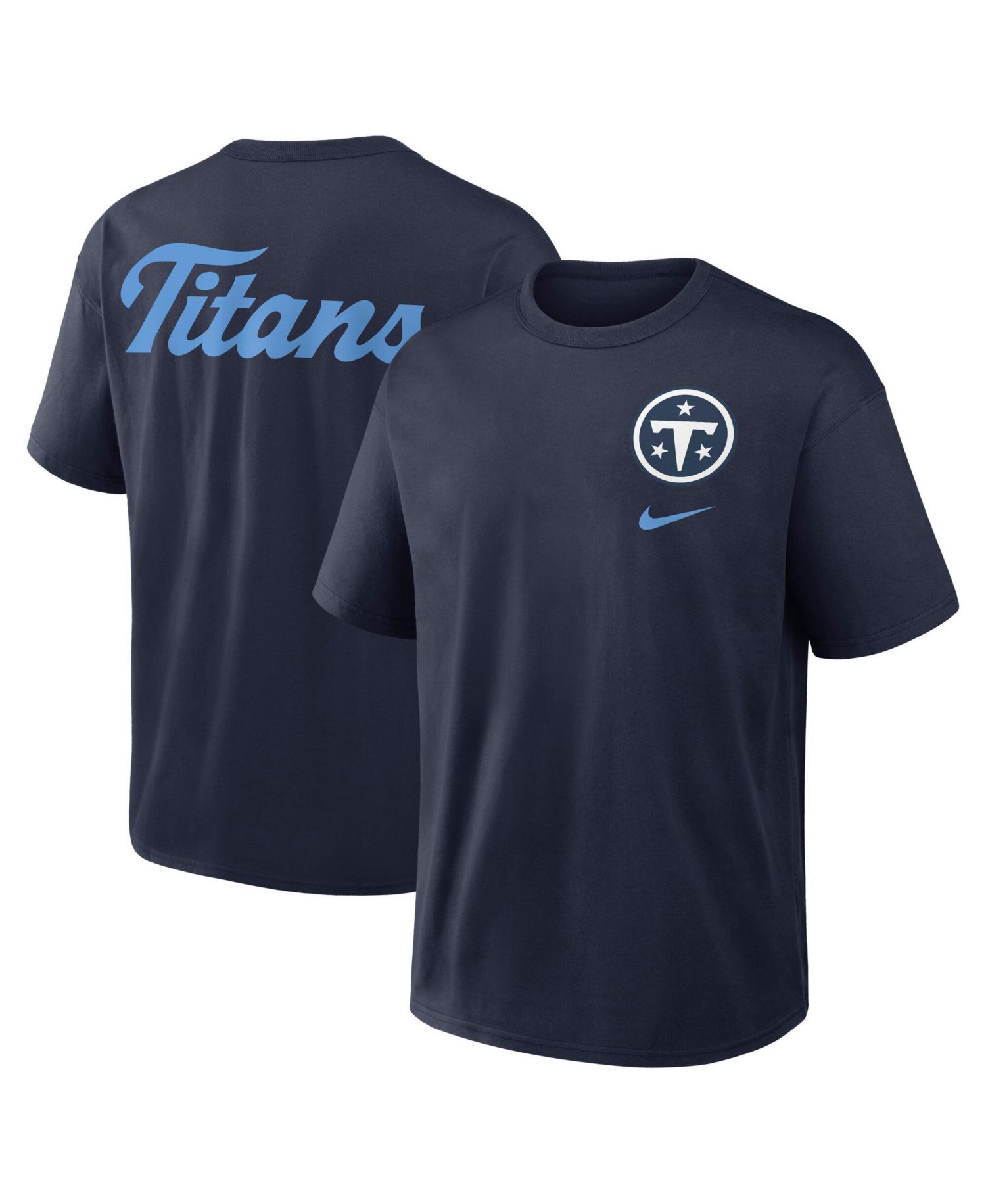Men's Navy Tennessee Titans 2026 Rivalries Collection Max90 T-Shirt