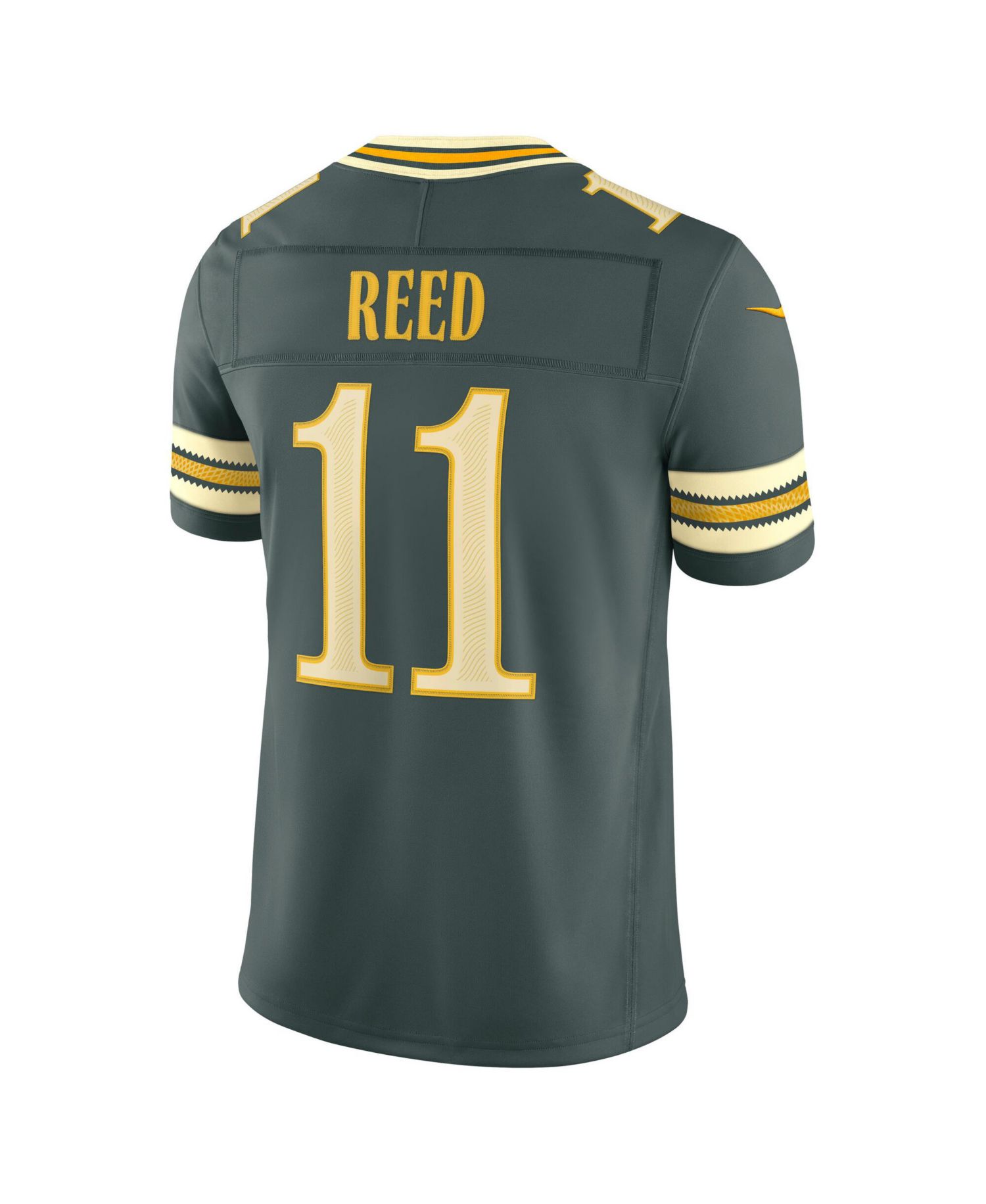 Men's Jayden Reed Green Bay Packers 2026 Rivalries Collection Vapor F.U.S.E Stitched Limited Jersey