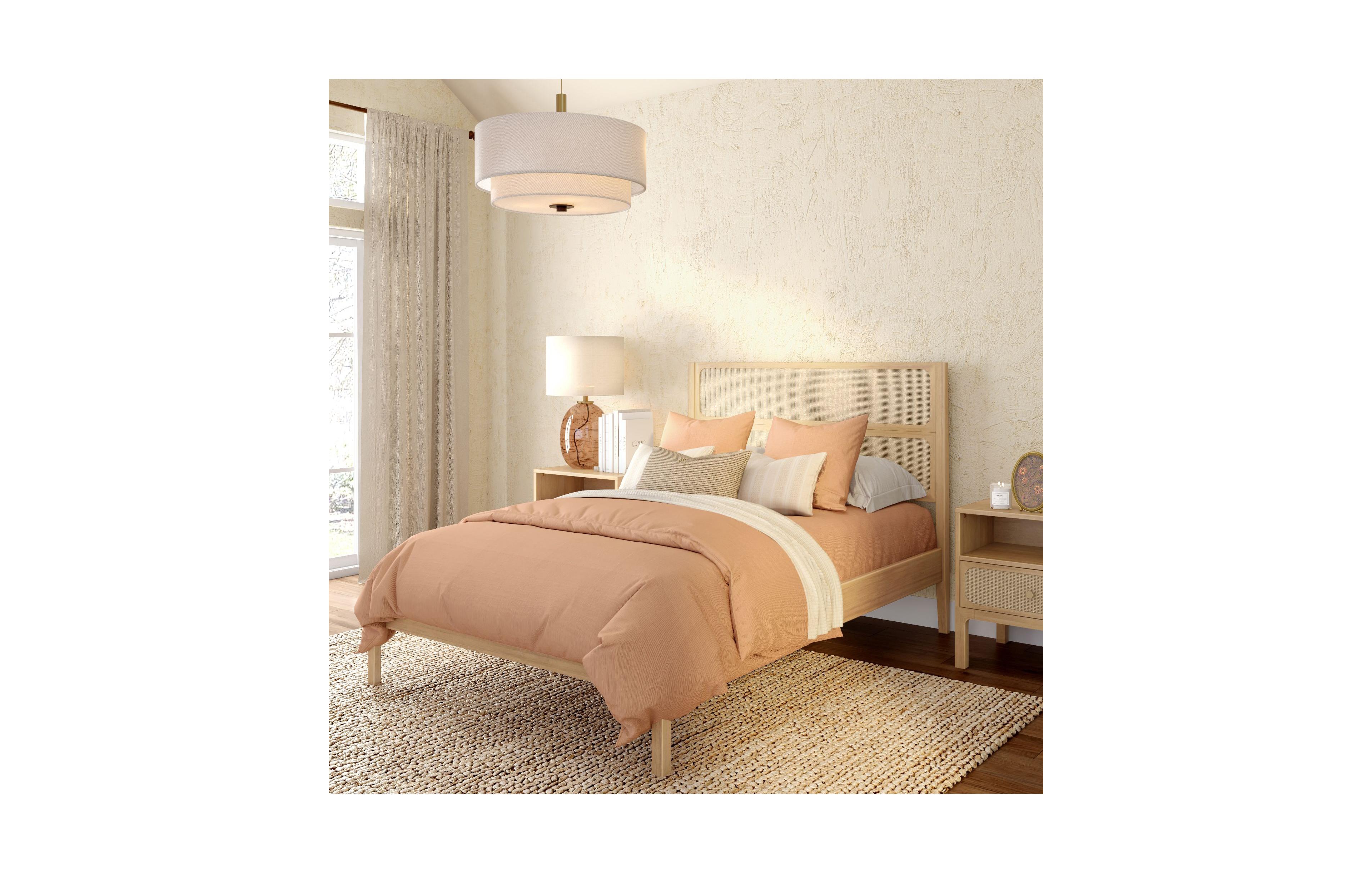 Plank+Beam Elio Rattan Full Bed