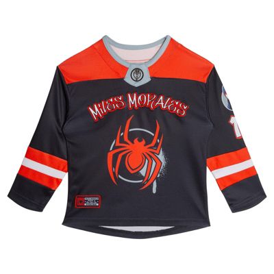 Toddler Girls Miles Morales (2T-4T) Athletic Hockey Jersey