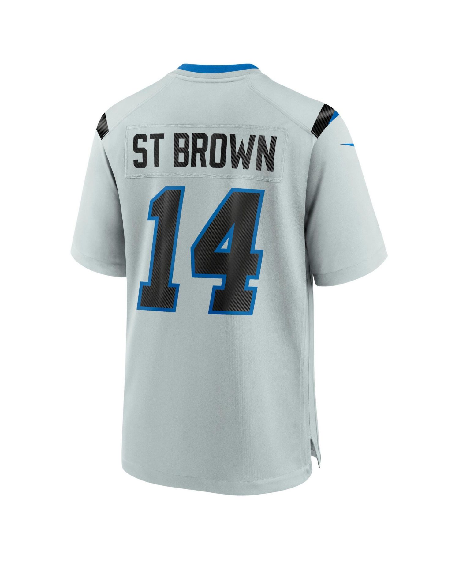 Men's Amon-Ra St. Brown Silver Detroit Lions 2026 Rivalries Collection Game Jersey