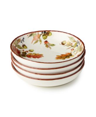 Autumn Meadows Soup Bowls, Set of 4