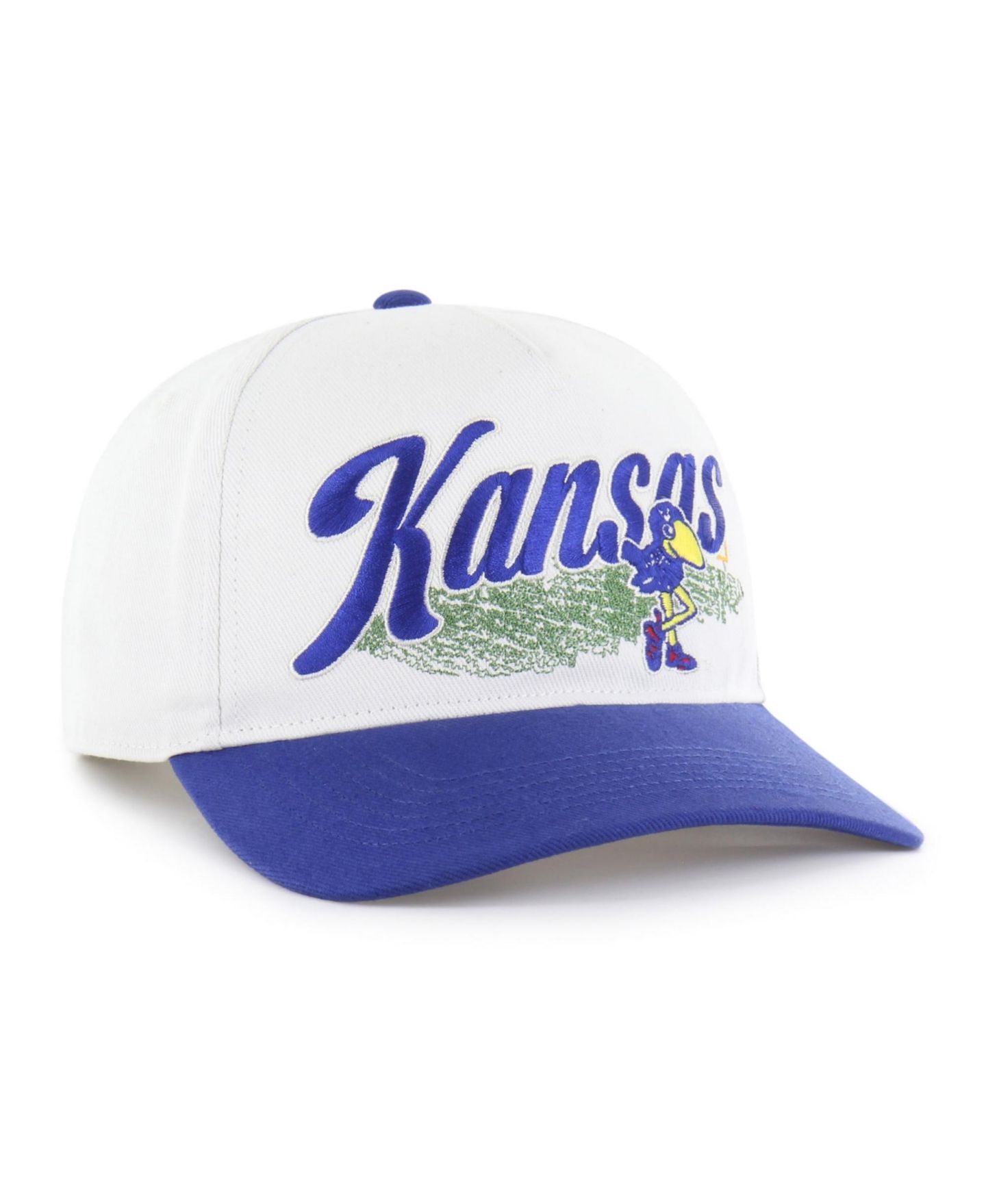 Кепка '47 Brand Natural Kansas Jayhawks Saturday Capsule Enfield Hitch Adjustable Hat — фото 2