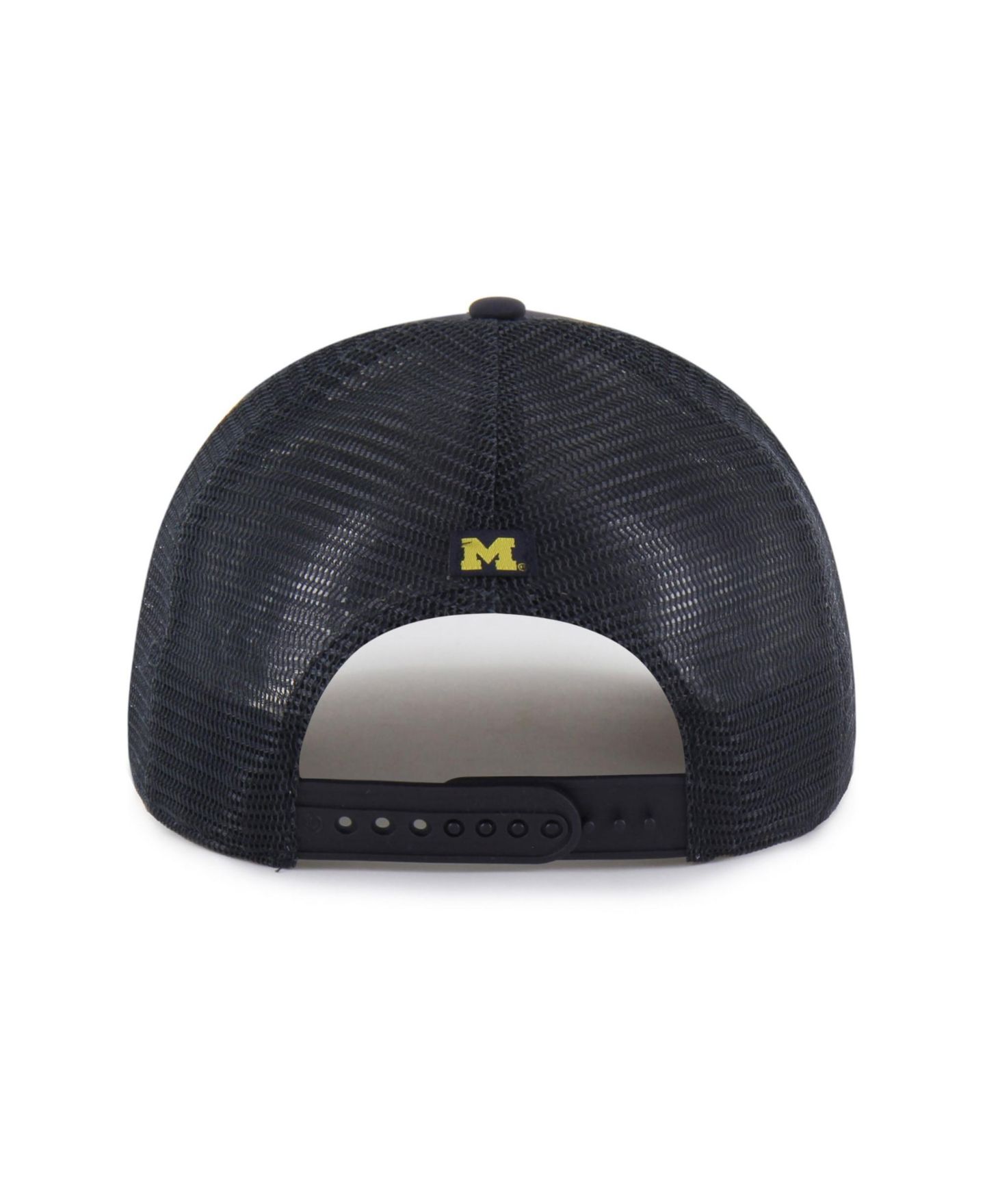 Кепка '47 Brand Navy Michigan Wolverines brrr° Condor Mesh Hitch Adjustable Hat — фото 3