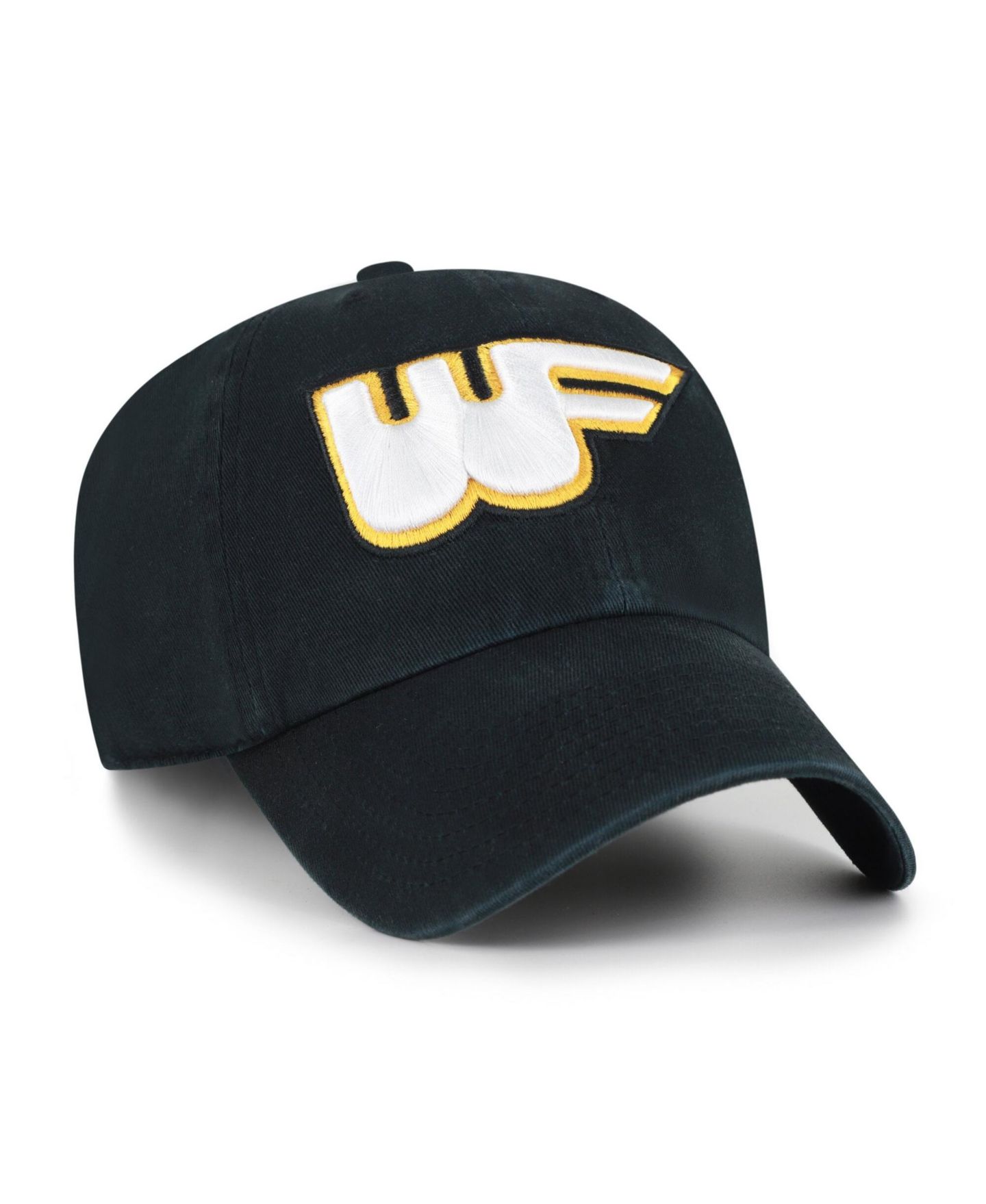 Мужская кепка '47 Brand Black Wake Forest Demon Deacons Vault Clean Up Adjustable Hat — фото 3