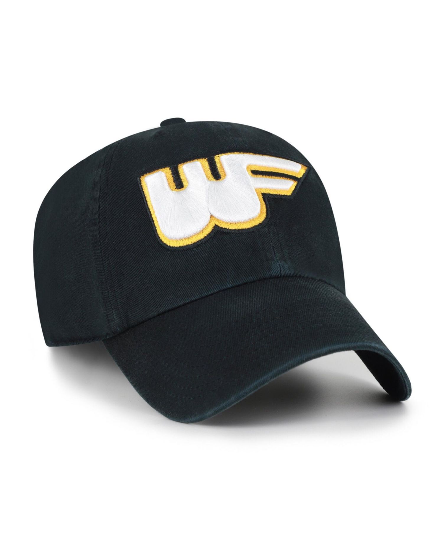 Men's '47 Black Wake Forest Demon Deacons Vault Clean Up Adjustable Hat