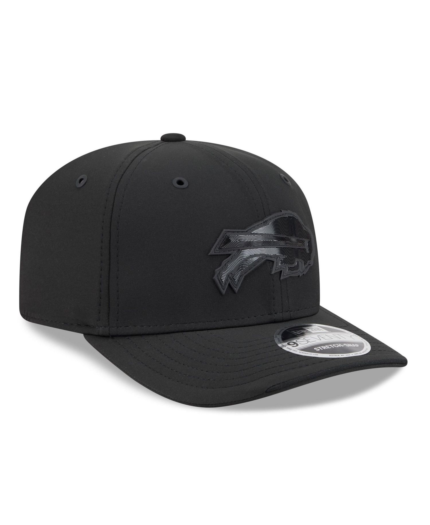 Men's Black Buffalo Bills 2026 Sideline 9SEVENTY Adjustable Hat
