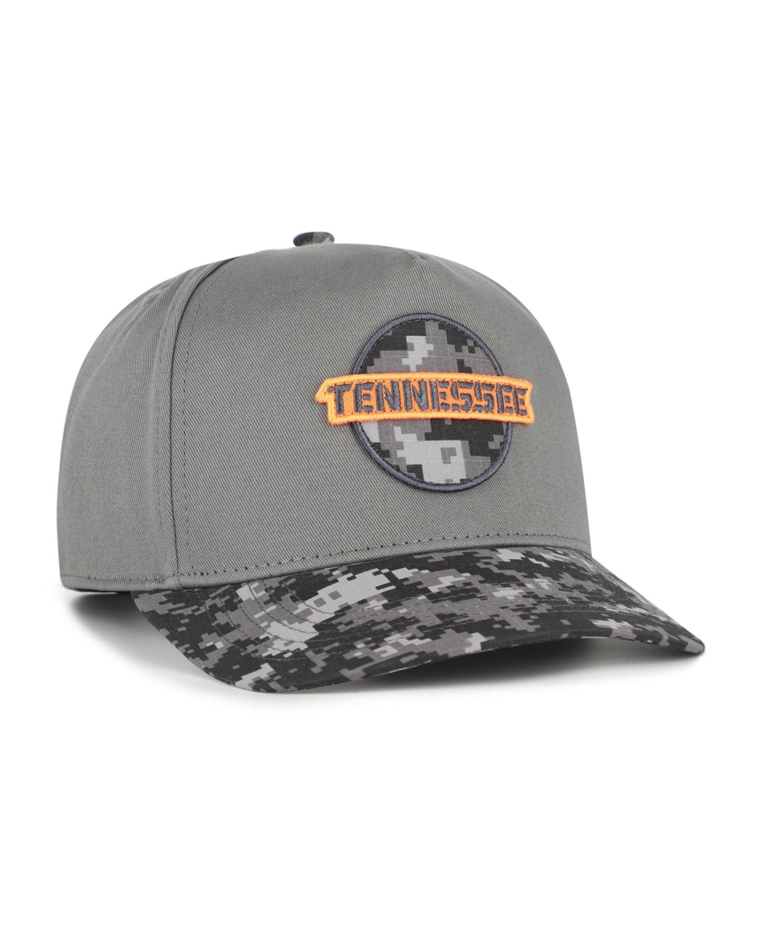 Men's '47 Anthracite/Camo Tennessee Volunteers Smokey Grey Circle Hitch Adjustable Hat